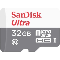 SanDisk Ultra Lite MicroSDHC Class 10 UHS-I 100MB/s Card - 32GB